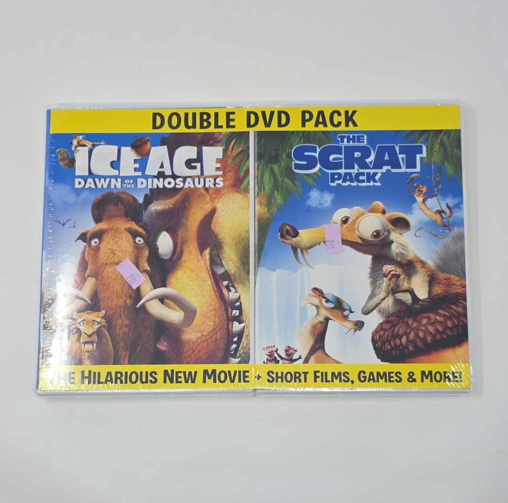 20th Century Fox Ice Age: Dawn of Dinosaurs/Scrat Pack DVD 2009 PG 94m